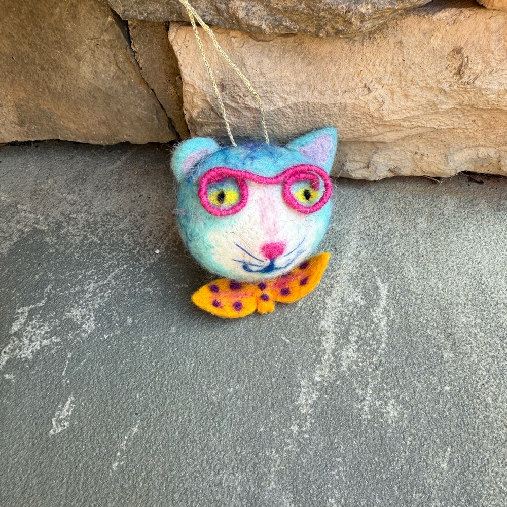 Anthropologie-Franz the Cat Ornament